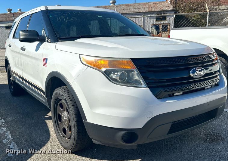image for item OM9016 2013 Ford Explorer Police Interceptor  SUV