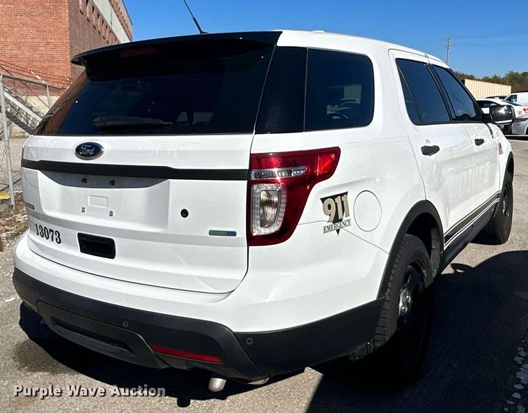 image for item OM9016 2013 Ford Explorer Police Interceptor  SUV