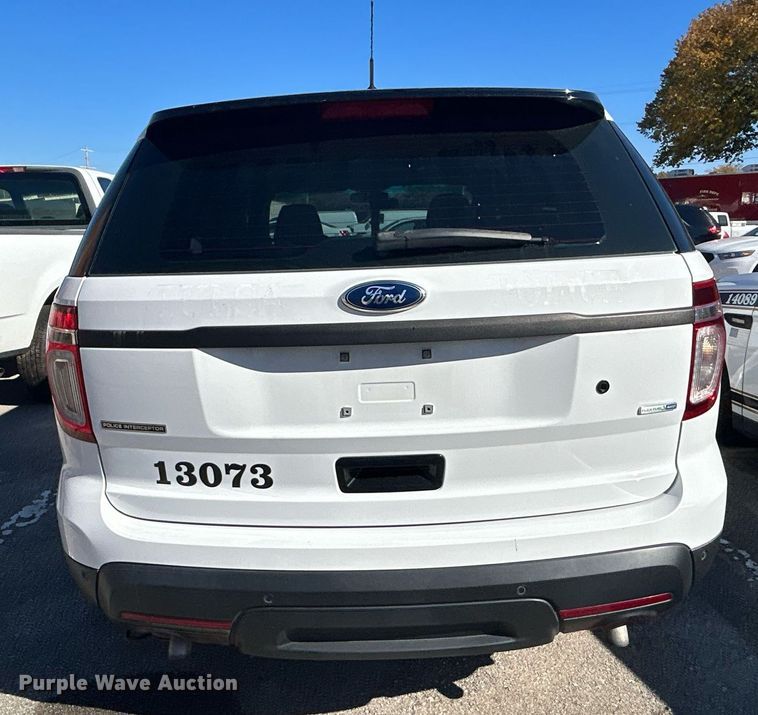 image for item OM9016 2013 Ford Explorer Police Interceptor  SUV