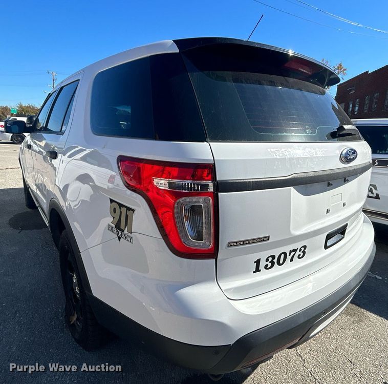 image for item OM9016 2013 Ford Explorer Police Interceptor  SUV