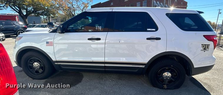 image for item OM9016 2013 Ford Explorer Police Interceptor  SUV