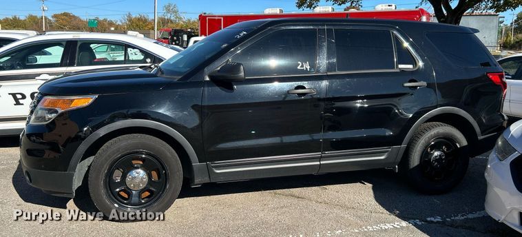 image for item OM9018 2014 Ford Explorer Police Interceptor  SUV