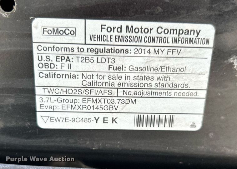 image for item OM9018 2014 Ford Explorer Police Interceptor  SUV