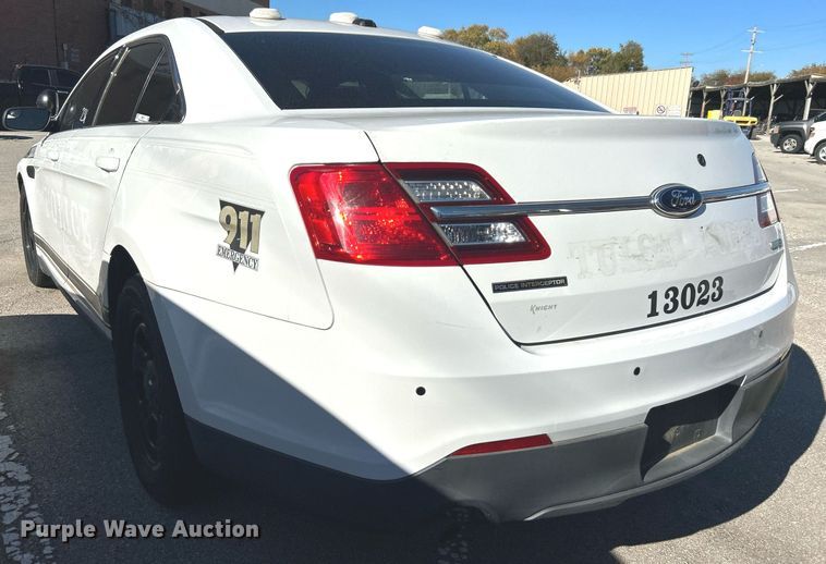 image for item OM9019 2013 Ford Taurus Police Interceptor