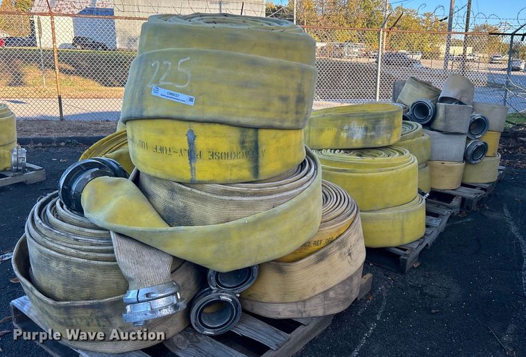 image for item OM9037 Approximately (30) rolls of fire hoses