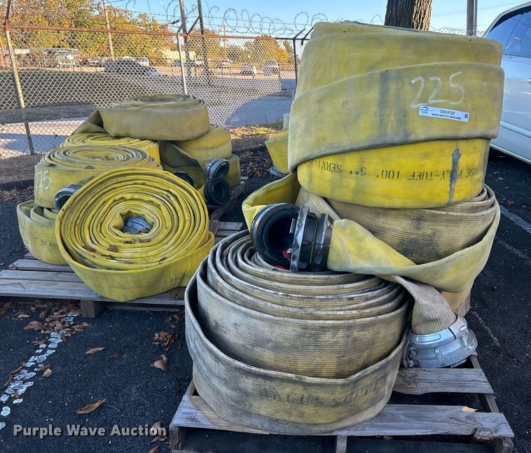 image for item OM9037 Approximately (30) rolls of fire hoses