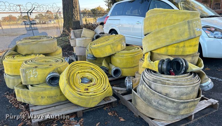 image for item OM9037 Approximately (30) rolls of fire hoses