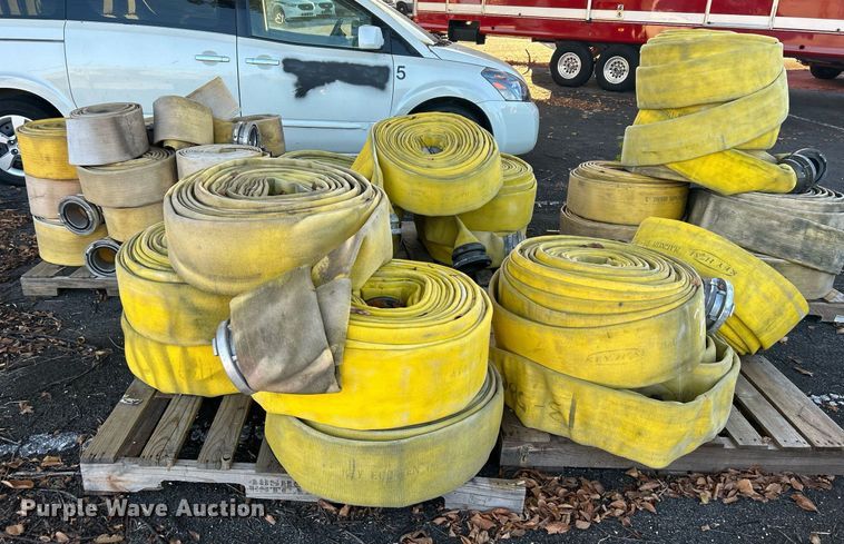 image for item OM9037 Approximately (30) rolls of fire hoses