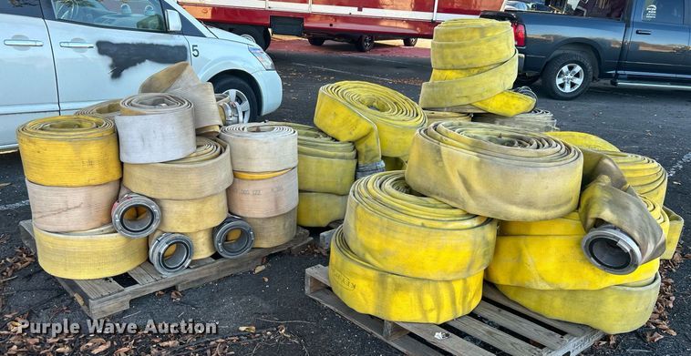 image for item OM9037 Approximately (30) rolls of fire hoses
