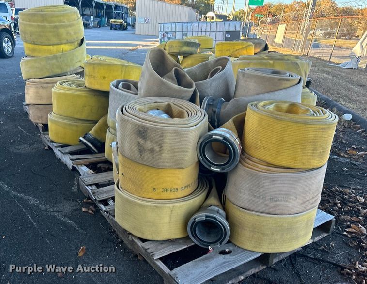 image for item OM9037 Approximately (30) rolls of fire hoses