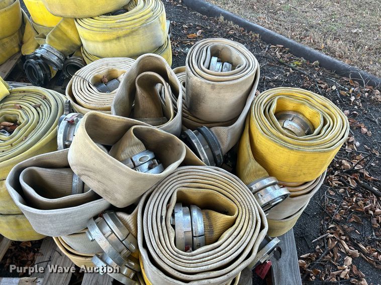 image for item OM9037 Approximately (30) rolls of fire hoses