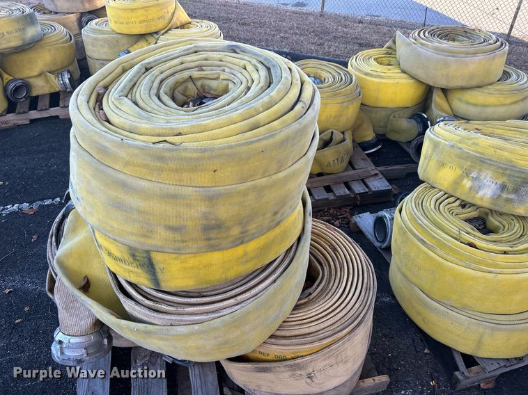 image for item OM9037 Approximately (30) rolls of fire hoses