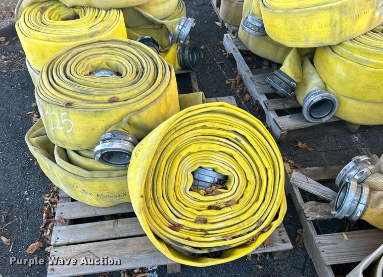 image for item OM9037 Approximately (30) rolls of fire hoses