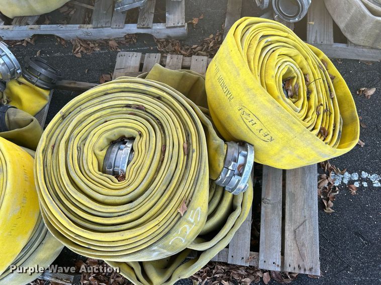 image for item OM9037 Approximately (30) rolls of fire hoses