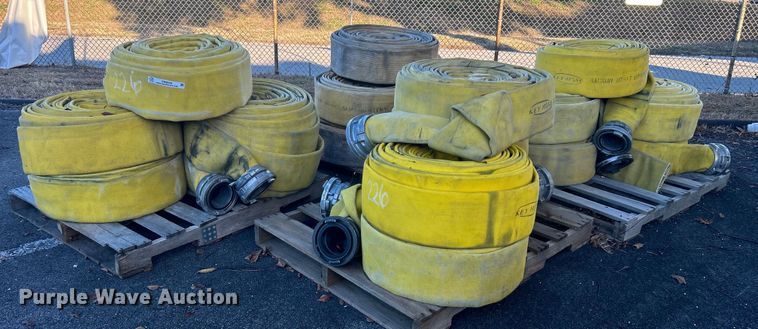 image for item OM9038 Approximately (20) rolls of fire hoses