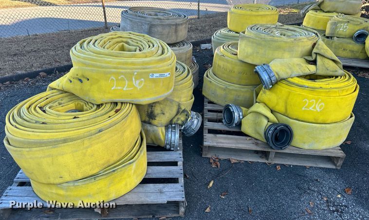 image for item OM9038 Approximately (20) rolls of fire hoses