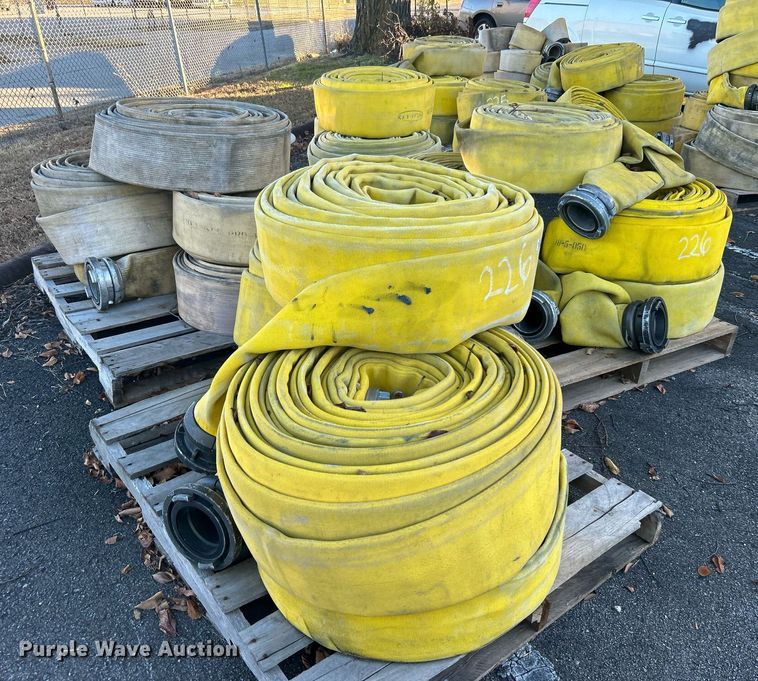 image for item OM9038 Approximately (20) rolls of fire hoses