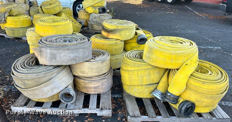 image for item OM9038 Approximately (20) rolls of fire hoses