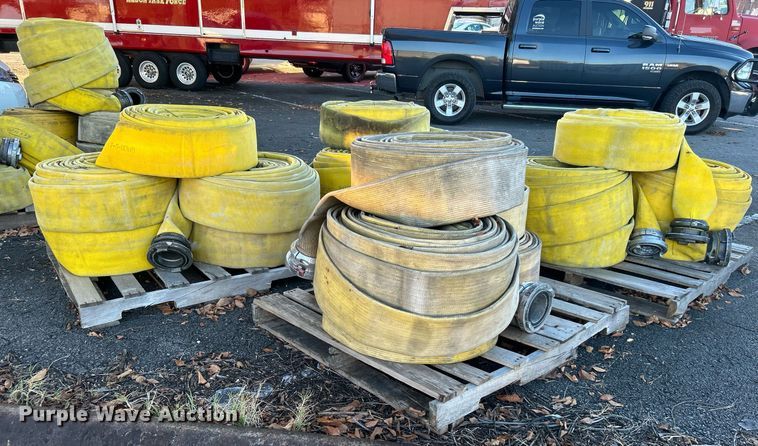 image for item OM9038 Approximately (20) rolls of fire hoses