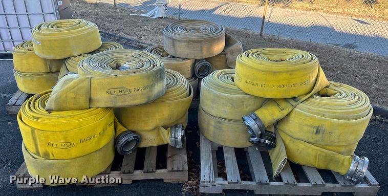 image for item OM9038 Approximately (20) rolls of fire hoses