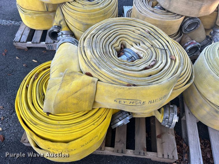 image for item OM9038 Approximately (20) rolls of fire hoses