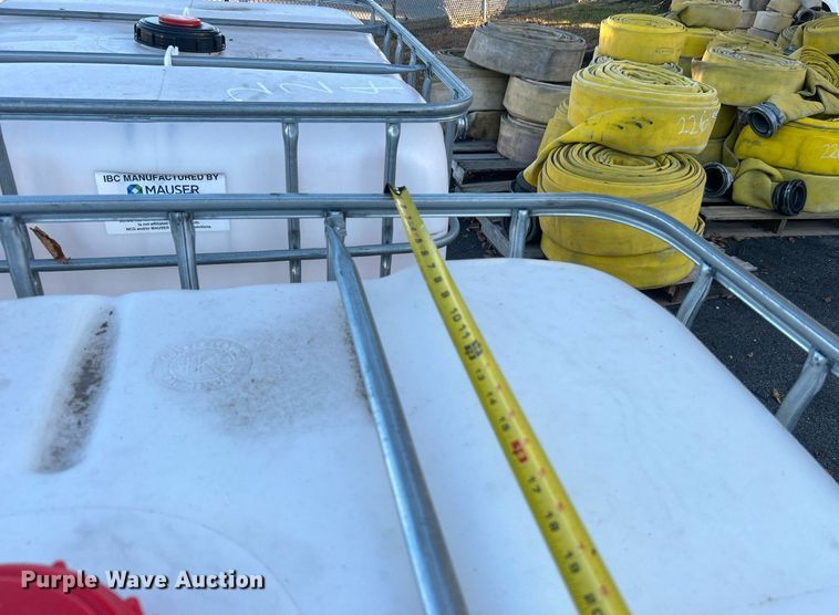 image for item OM9039 (2) 250 gallon totes