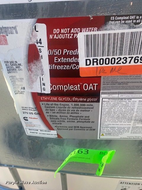 image for item OM9039 (2) 250 gallon totes