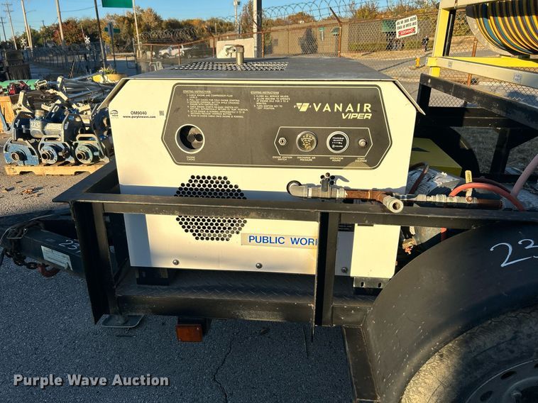 image for item OM9040 2007 Sequoyah Trailers Inc.  air testing trailer