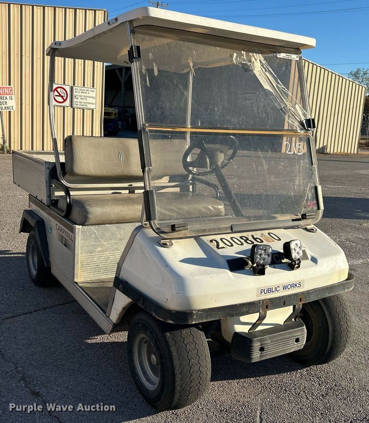 image for item OM9048 Ingersoll Rand Clubcar Carryall 1  golf cart