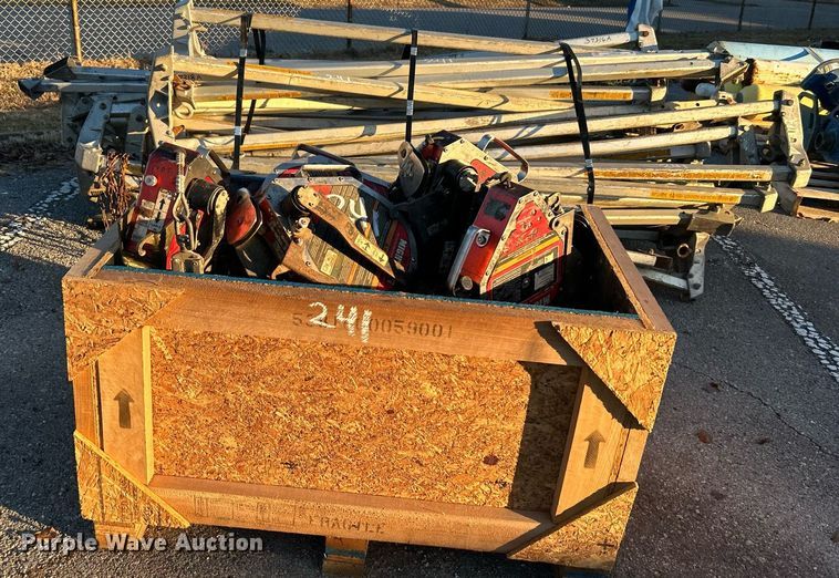 image for item OM9049 Approximately (14) manhole tripods