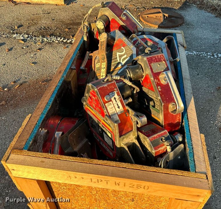 image for item OM9049 Approximately (14) manhole tripods