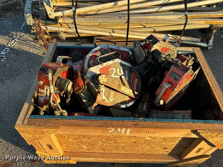 image for item OM9049 Approximately (14) manhole tripods