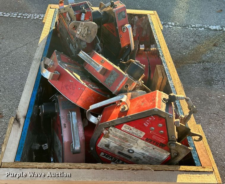 image for item OM9049 Approximately (14) manhole tripods