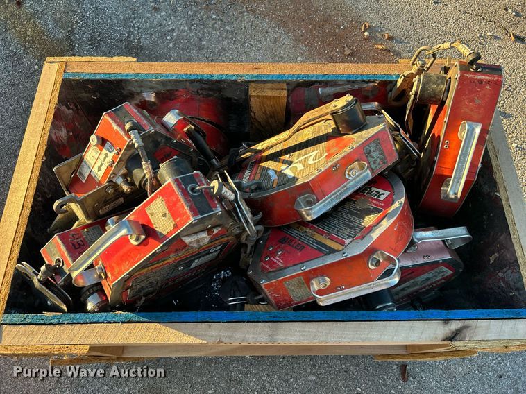 image for item OM9049 Approximately (14) manhole tripods