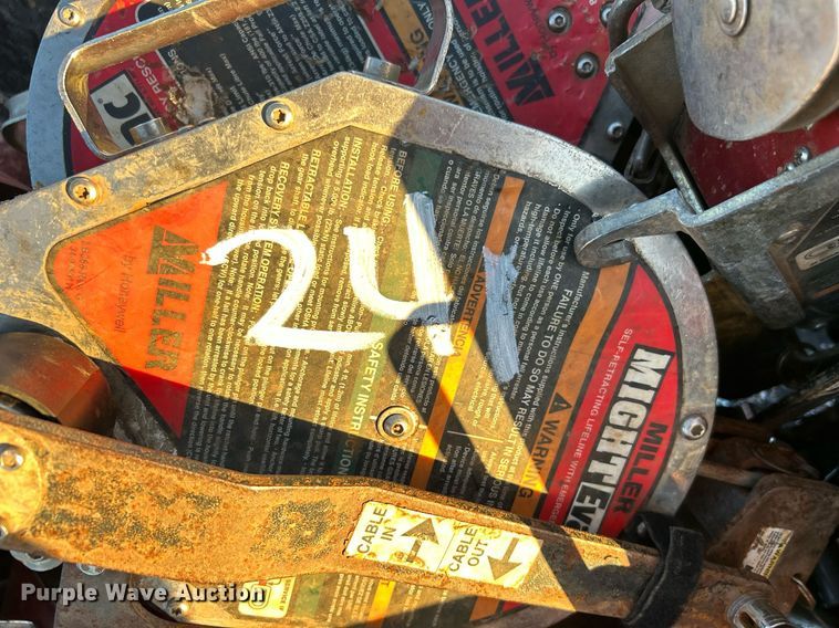 image for item OM9049 Approximately (14) manhole tripods