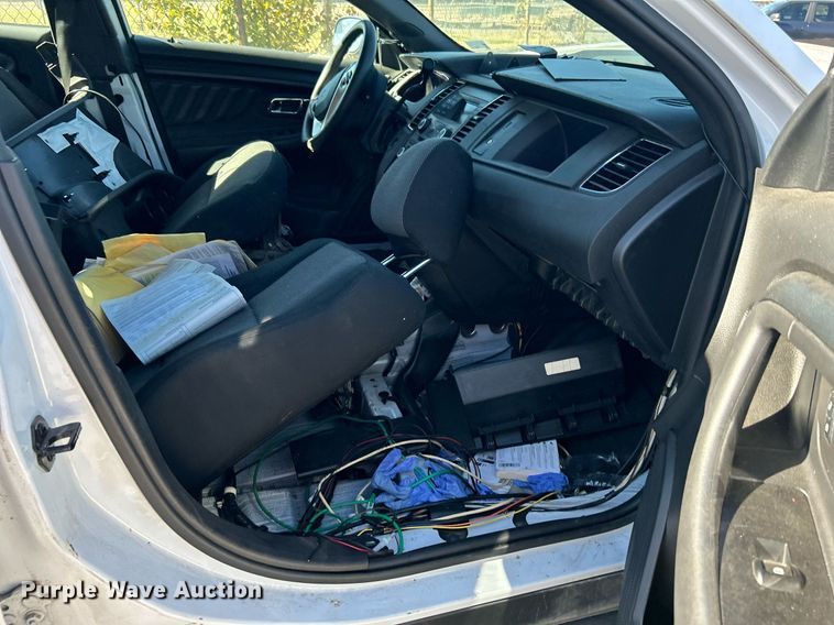 image for item OM9052 (2) Ford Taurus Police Interceptors