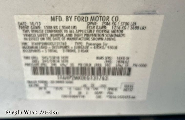 image for item OM9052 (2) Ford Taurus Police Interceptors