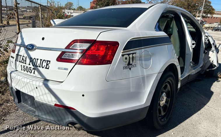 image for item OM9052 (2) Ford Taurus Police Interceptors