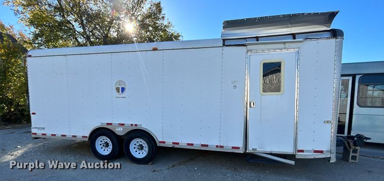 image for item OM9055 2007 Cargo Craft  enclosed cargo trailer