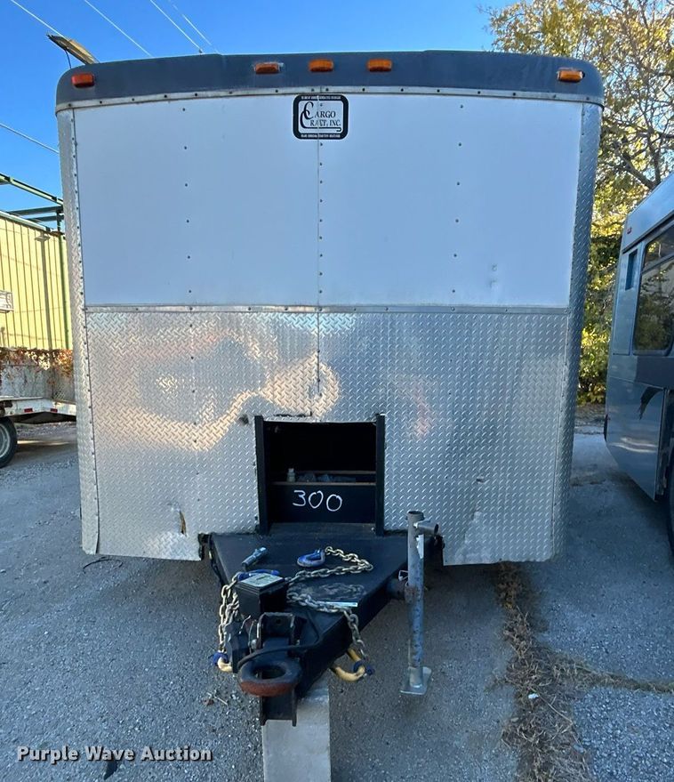 image for item OM9055 2007 Cargo Craft  enclosed cargo trailer