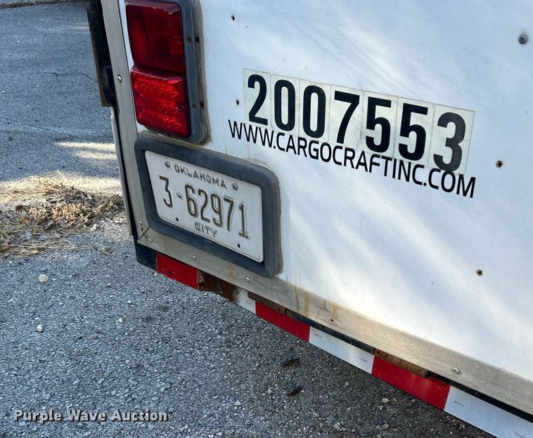 image for item OM9055 2007 Cargo Craft  enclosed cargo trailer