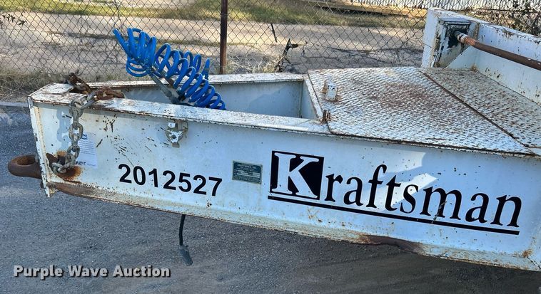 image for item OM9056 2012 Kraftsman  equipment trailer