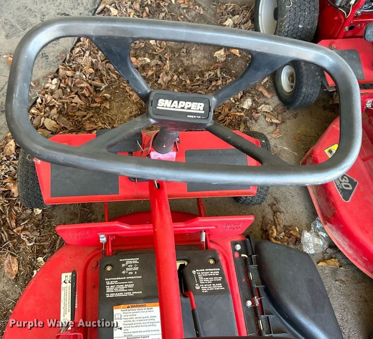 image for item OM9058 (2) Snapper lawn mowers