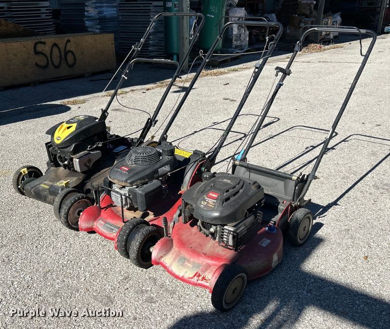 image for item OM9064 (3) lawn mowers