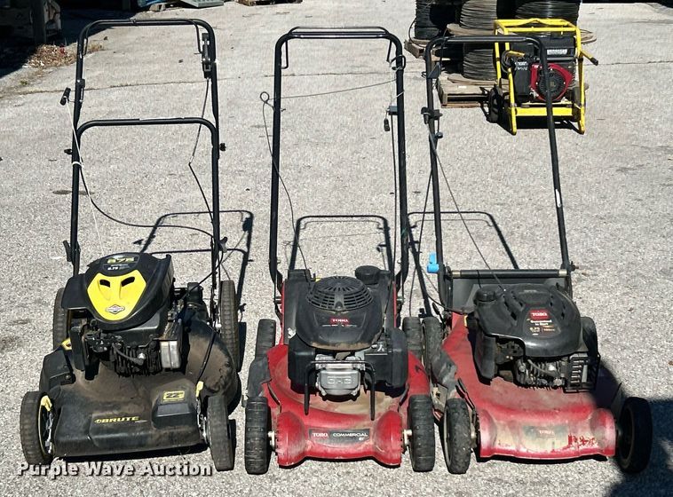 image for item OM9064 (3) lawn mowers