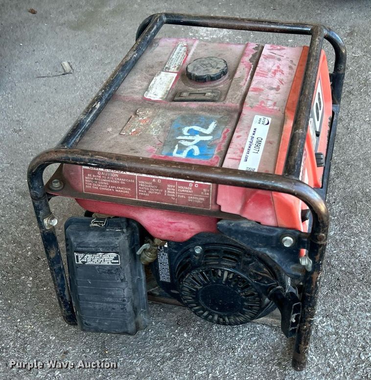 image for item OM9071 Honda EM-2500X  generator