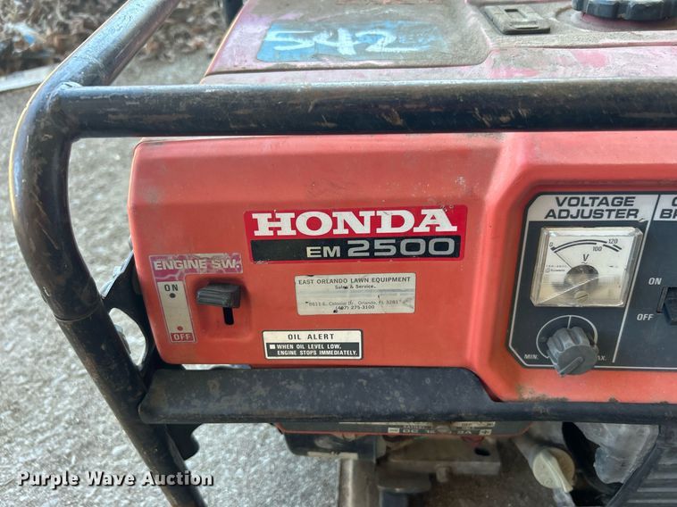 image for item OM9071 Honda EM-2500X  generator