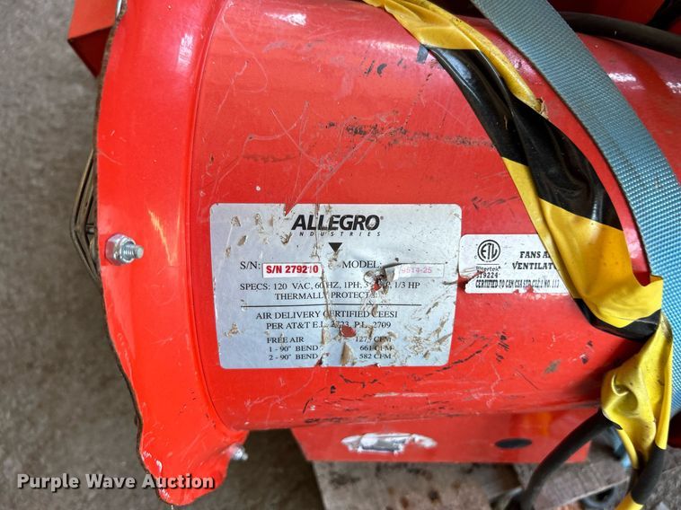 image for item OM9073 Allegro  air blowers