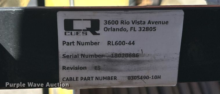 image for item OM9084 Cues Reel RS600-44  sewer inspection camera