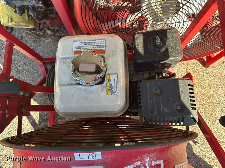 image for item OM9102 (3) Super Vac 724G4-H fans and Tempest Power Blower